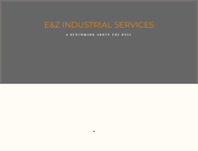 Tablet Screenshot of ezindustrialservices.com